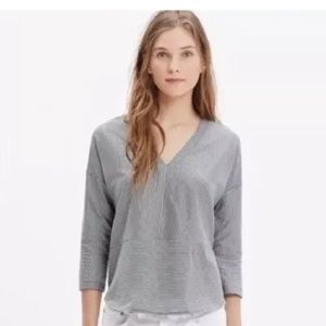 Madewell striped tunic